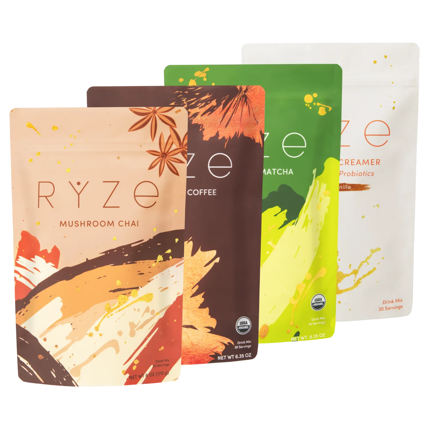 Ultimate Pick-Me-Up Bundle: Chai + Coffee + Matcha - G1BU
