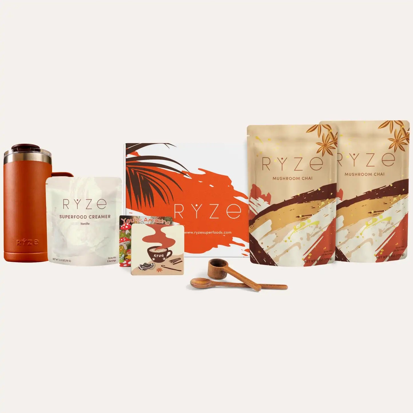 Mushroom Chai Starter Kit (40 Servings) - YQ66