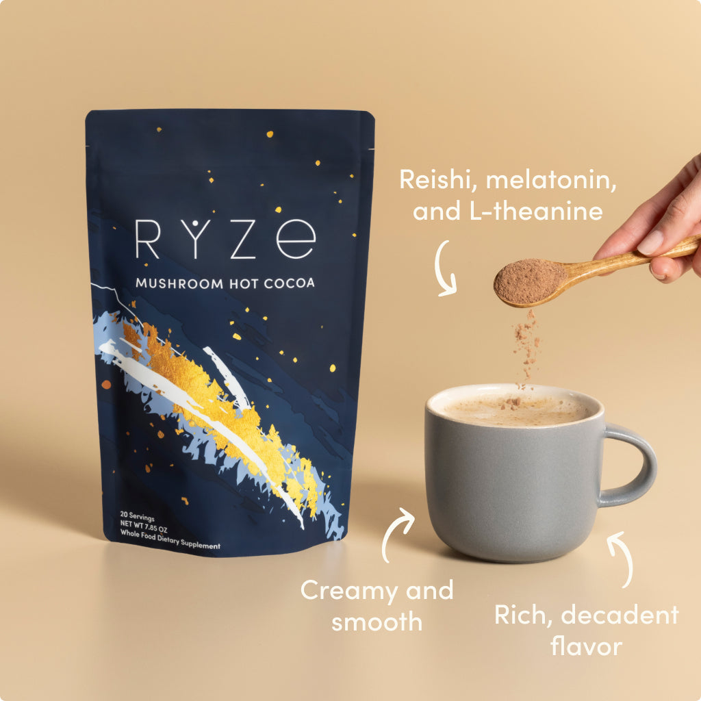 RYZE Nighttime Mushroom Cocoa Starter Bag - 7OT5
