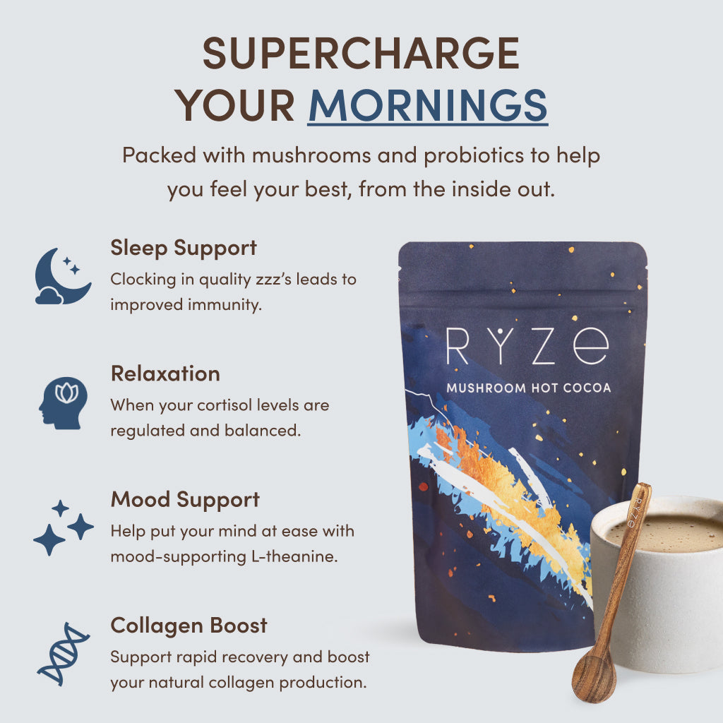 RYZE Nighttime Mushroom Cocoa Starter Bag - 7OT5