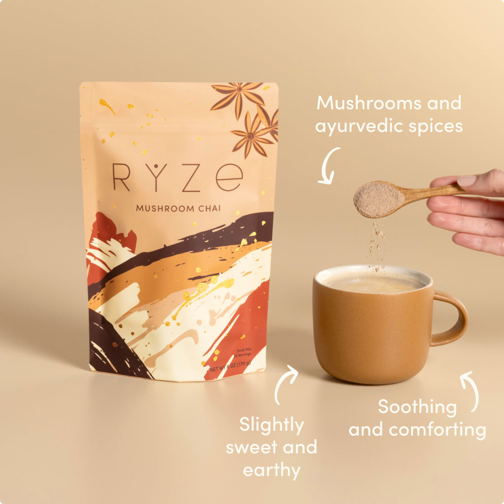 RYZE Mushroom Chai Starter Bag - M84T