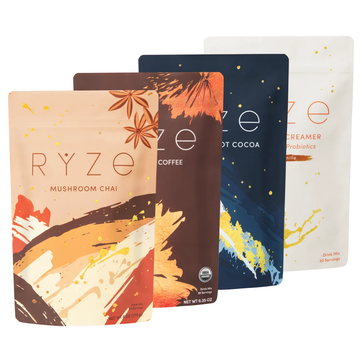 Ultimate Elevate + Unwind Bundle: Chai + Coffee + Cocoa - V3E2