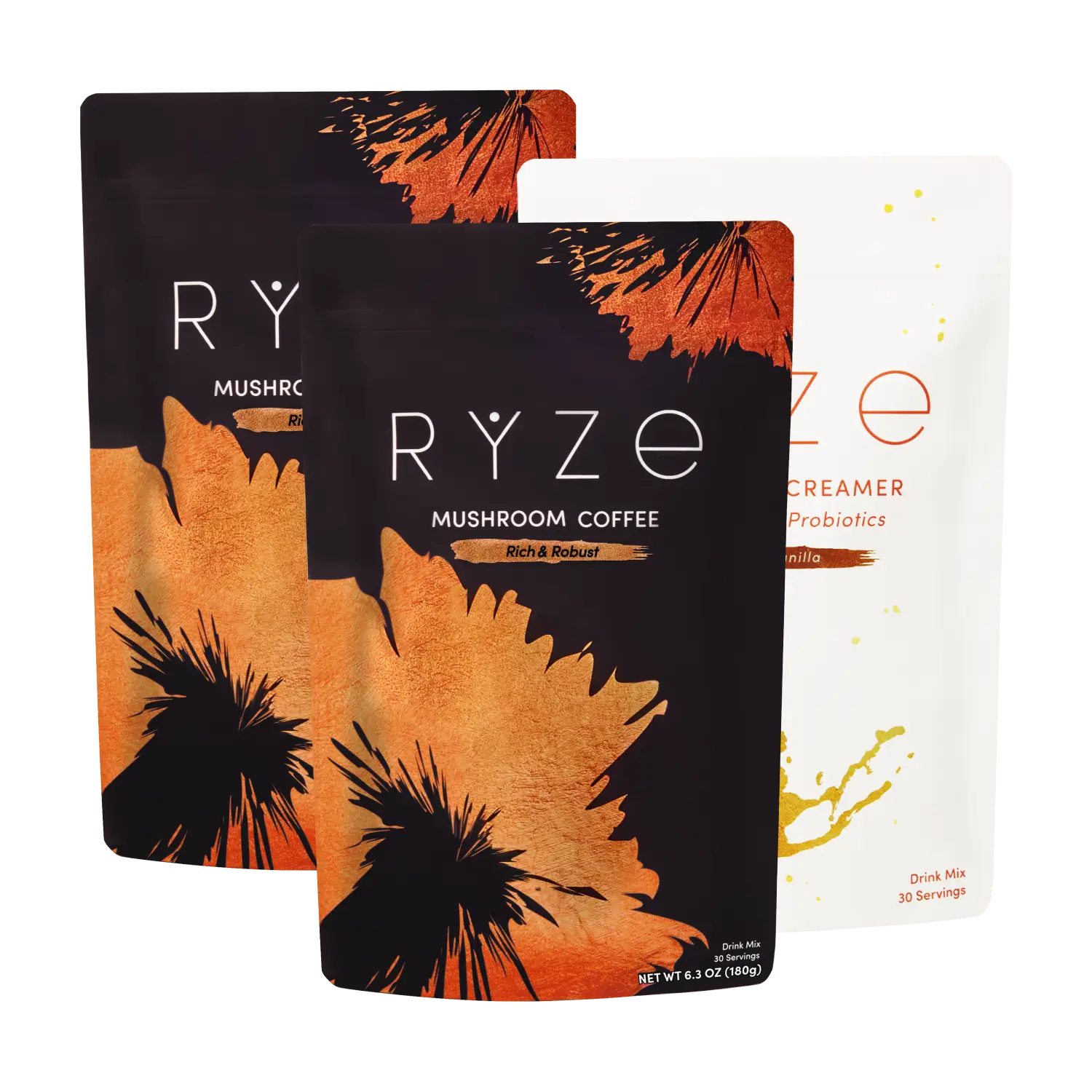 RYZE Ritual Set Dark Roast + Creamer - Q7OA