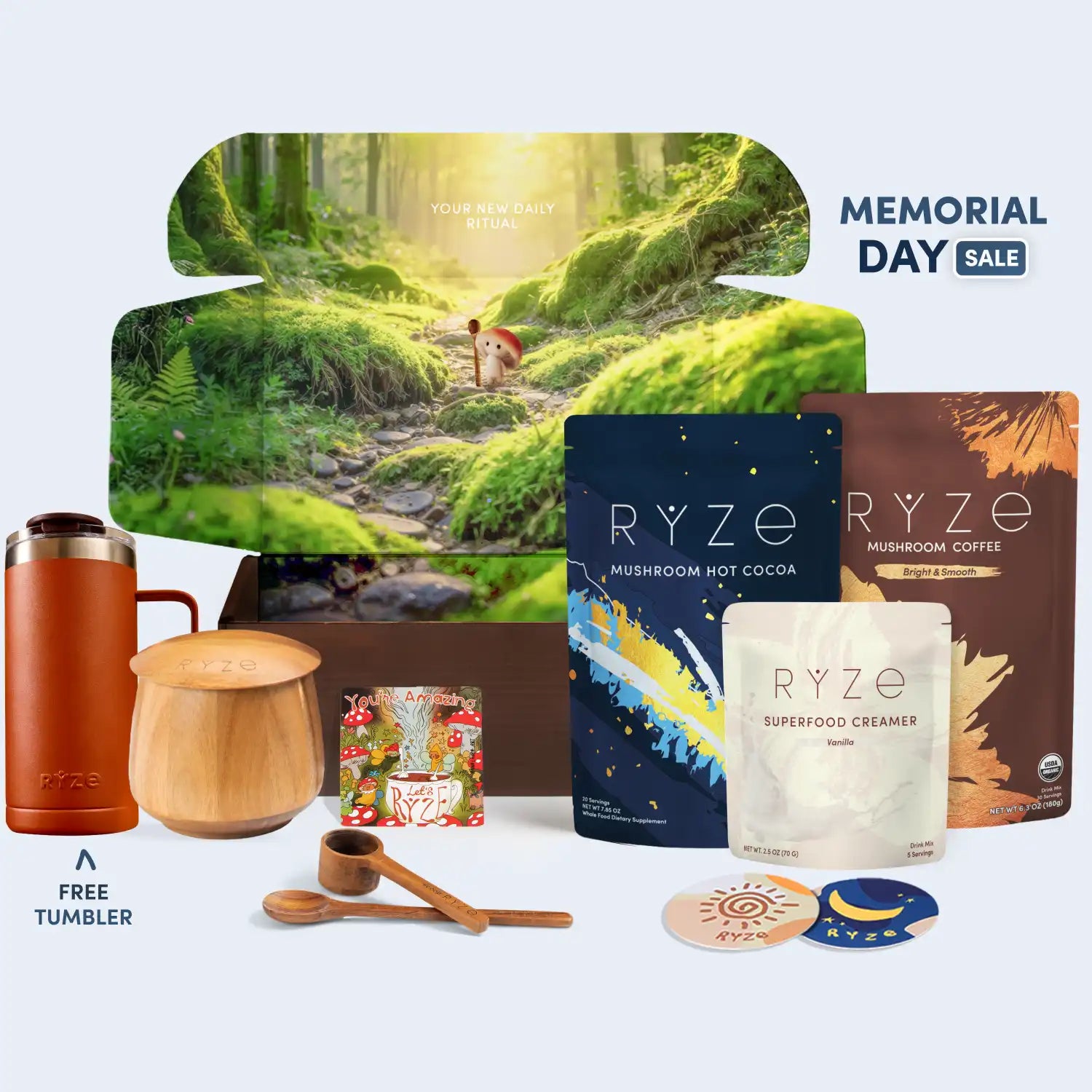 RYZE Ritual Set (Cocoa + Coffee) - 0U8P