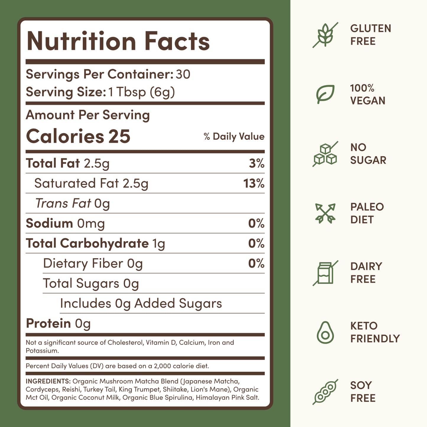 Mushroom Matcha Starter Kit (60 Servings) - OQO0