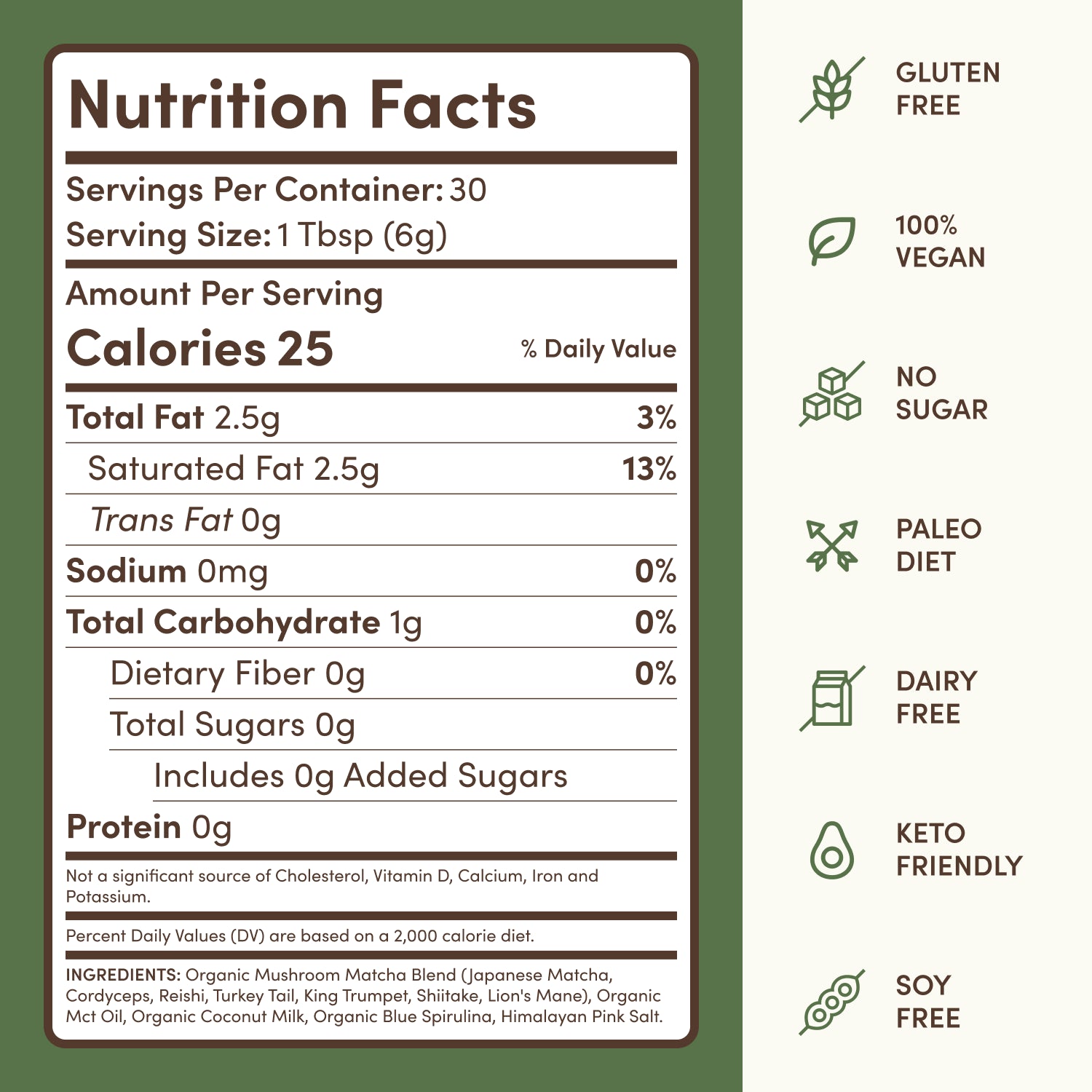 Mushroom Matcha Starter Kit (60 Servings) - OQO0