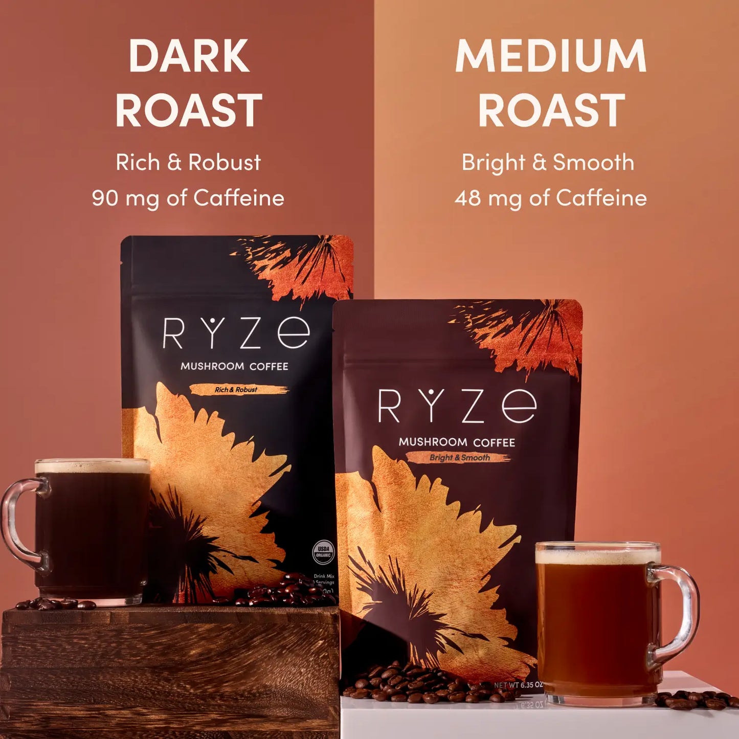 RYZE Ritual Set Dark Roast (90 Day Plan) - 93EM