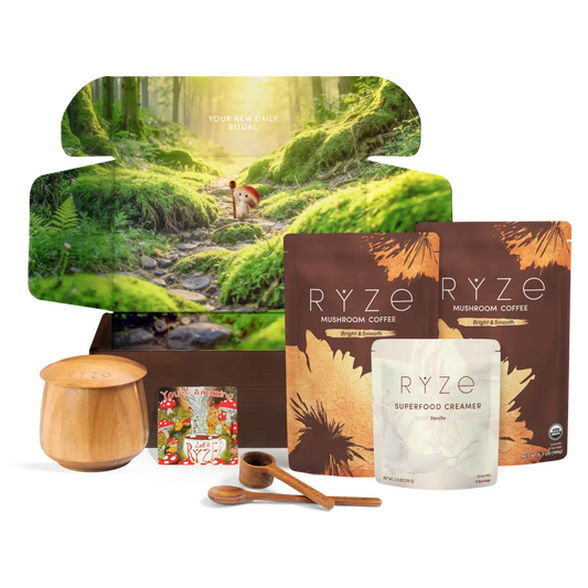 Mushroom Coffee Ritual Set (3 Month Plan) - EOW9
