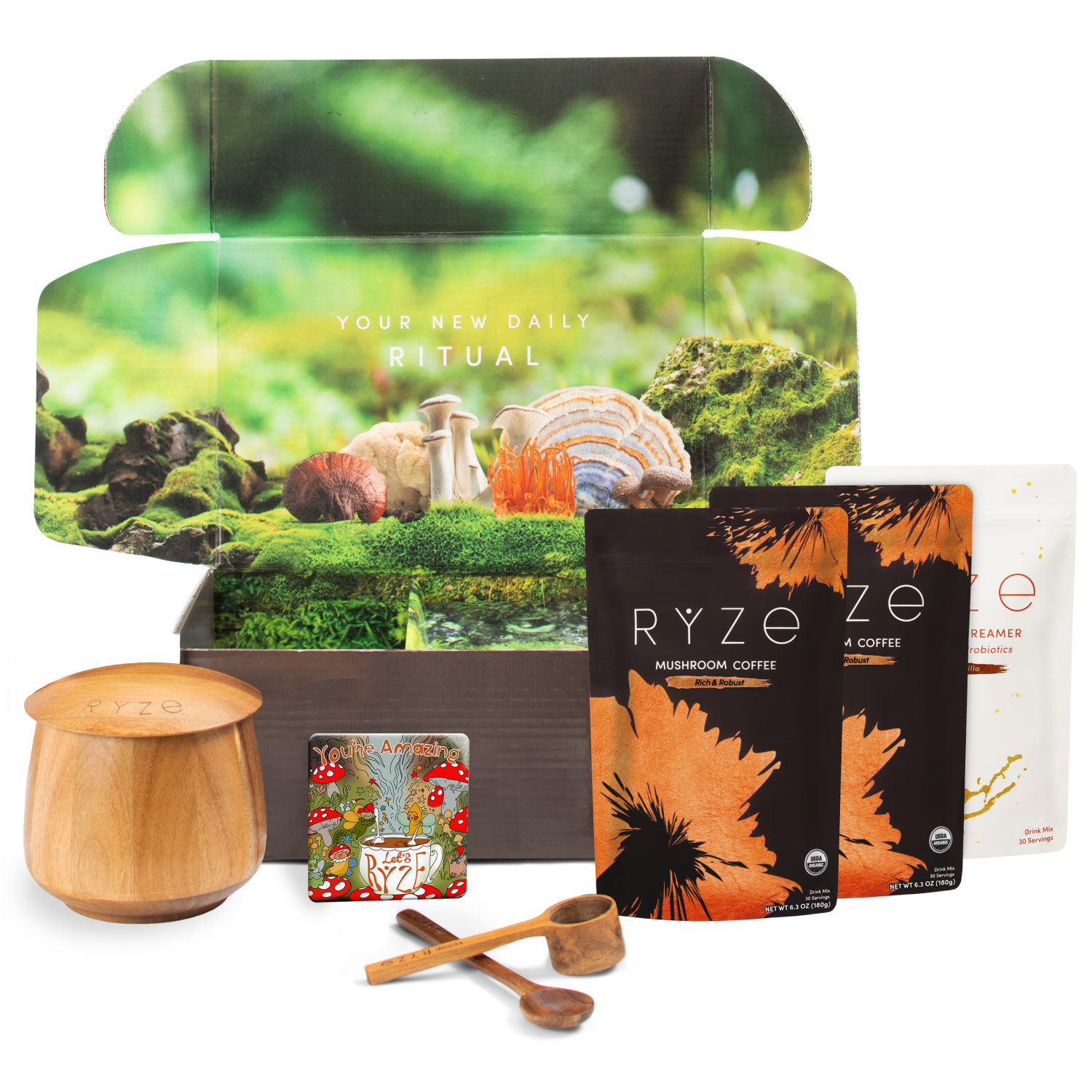 Dark Roast Ritual Set 3 Month Plan - NSJB