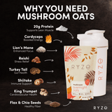 Mushroom Overnight Oats Pack (14 Servings) - W5CY