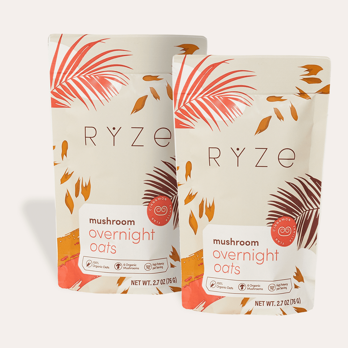 Mushroom Overnight Oats Pack (28 Servings) - PYI8