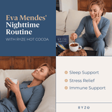 RYZE Hot Cocoa - with 6 Sleep Superfoods to Help Fall Asleep and Stay Asleep - HY7K