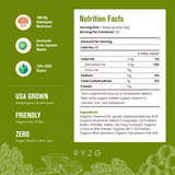 RYZE Mushroom Matcha - with 6 Organic Adaptogenic Mushrooms Grown In USA and Ceremonial-Grade Japanese Matcha - W69L