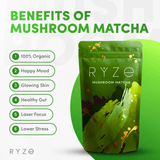 RYZE Organic Mushroom Matcha Starter Kit (60 servings) - K47B